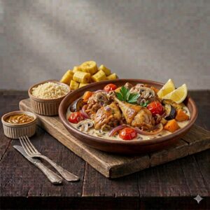Poulet saute a la creme